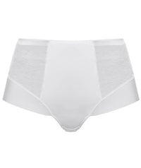 Fantasie Illusion High Waist Brief - White Knickers 