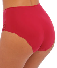 Fantasie Ana High Waist Brief - Red Knickers 