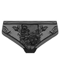 Fantasie Fusion Lace Brazilian Brief - Black Knickers 