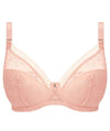 Fantasie Fusion Lace Underwire Padded Plunge Bra - Blush Bras 