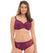 Fantasie Fusion Underwired Full Cup Side Support Bra - Black Cherry Bras 