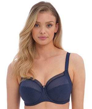 Fantasie Womens Fusion Underwire Full Cup Side Support Bra, Navy