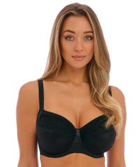 Fantasie Illusion Underwired Side Support Bra - Black Bras 