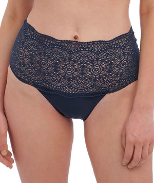 Fantasie Lace Ease Invisible Stretch Full Brief - Navy Knickers 