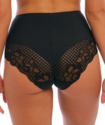 Fantasie Reflect High Waist Brief - Black Knickers 