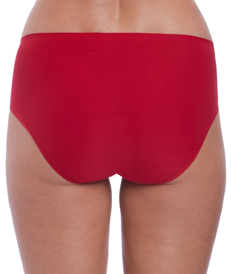 Fantasie Smoothease Invisible Stretch Brief - Red Knickers 