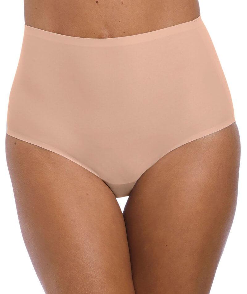 Seamless Clear Strap Trim Thong Panty Set 2pack