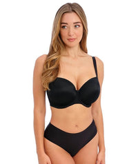 Fantasie Smoothease Underwire Moulded T-Shirt Bra - Black Bras 