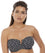 Fantasie Swim Santa Monica Underwire Bandeau Multiway Bikini Top - Black/White Swim 