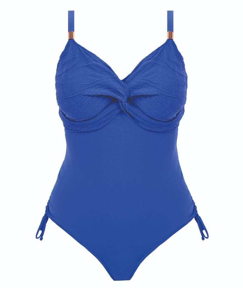 Fantasie Swim Beach Waves Underwire Twist Front Swimsuit With Adjustab ...