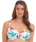 Fantasie Swim Kiawah Island Underwired Gathered Full Cup Bikini Top - Aquamarine Swim 