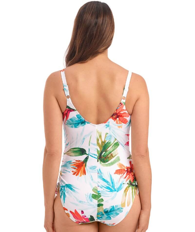 Fantasie Swim Kiawah Island Underwired Twist Front One Piece Swimsuit - Aquamarine Swim 