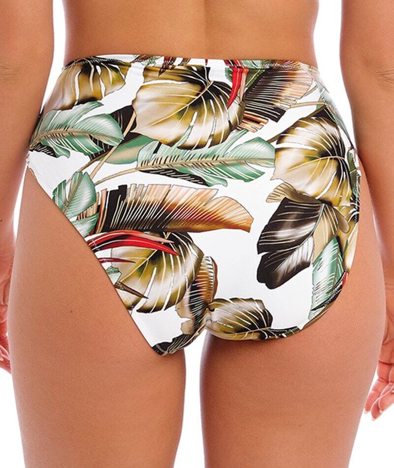 Fantasie Swim Kinabalu High Waist Bikini Brief - Jungle Swim 