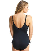 Fantasie Swim Ottawa Underwired Twist Front One Piece Swimsuit - Black Swim 