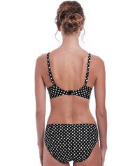 Fantasie Swim Santa Monica Mid Rise Bikini Brief - Black & White Swim 