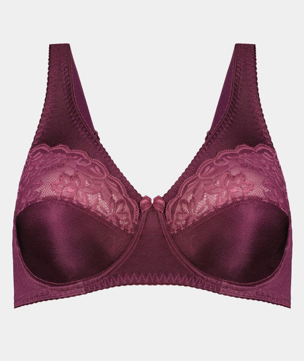 Fayreform Classic Underwire Bra - Grape Wine - Curvy