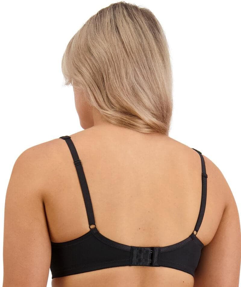 Fayreform Coral Minimiser Bra - Black Bras 