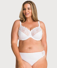 Fayreform Coral Underwire Bra - White Bras 