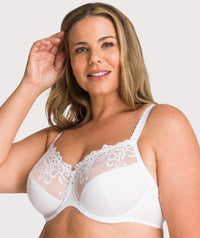 Fayreform Coral Underwire Bra - White Bras 