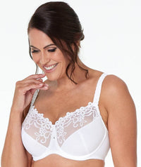 Fayreform Coral Underwire Bra - White Bras 