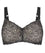 Fayreform Delicate Lace Maternity Bra - Black/Cream Tan Bras 