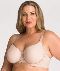 Fayreform Lace Perfect Contour Spacer Bra - Latte Bras 