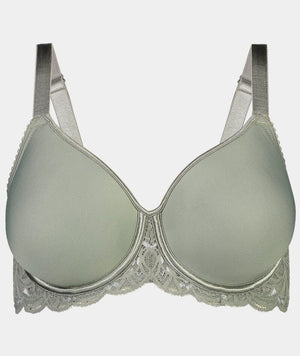 Fayreform Lace Perfect Contour Spacer Bra - Shadow - Curvy