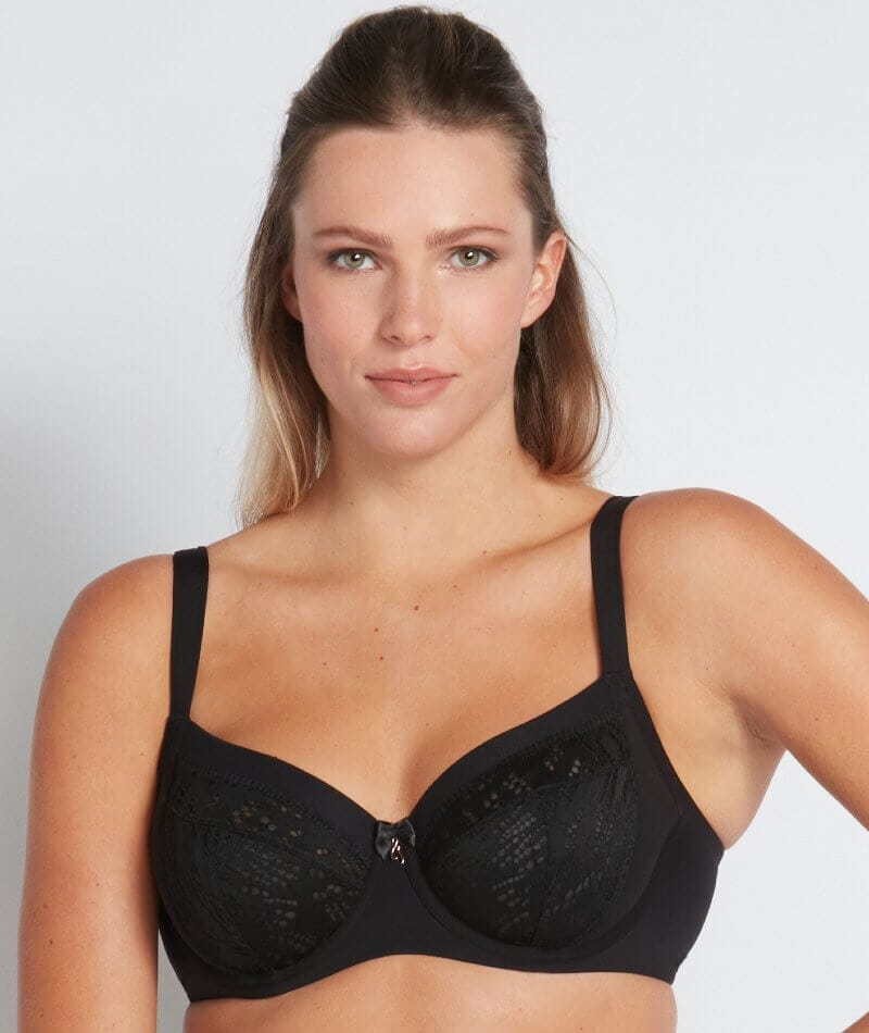 Fantasie Fusion Underwired Full Cup Side Support Bra - Coffee Roast - Curvy  Bras