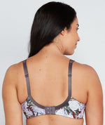 Fayreform Wild Violet Underwire Bra - Watercolour Protea Print Bras 