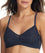 Finelines Invisible Lace Crop Top - Ink Bras 