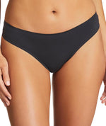 Finelines Invisibles Thong - Black Knickers 