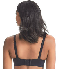 Finelines Memory Blessed Full Coverage Bra - Black Bras 