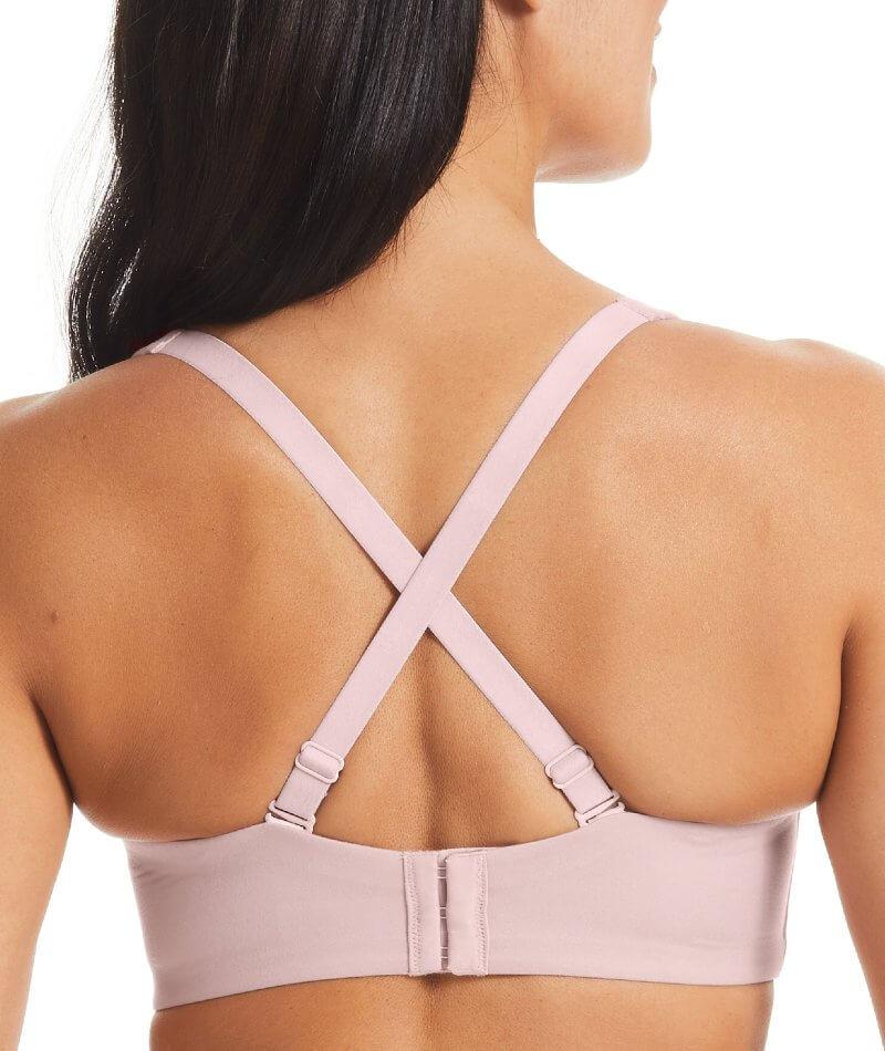 Finelines Memory Blessed Full Coverage Bra - Heather Mist Pink Bras 