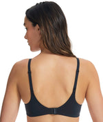 Finelines Memory Full Coverage T-Shirt Bra - Black Bras 