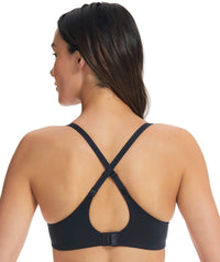 Finelines Memory Full Coverage T-Shirt Bra - Black Bras 