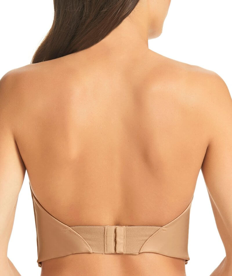 Finelines Refined Low Back Longline Bra - Nude Bras 