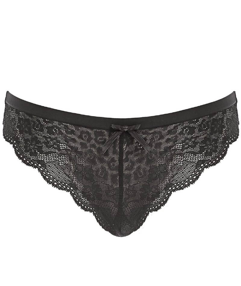 Freya Fancies Brazilian Brief - Black - Curvy