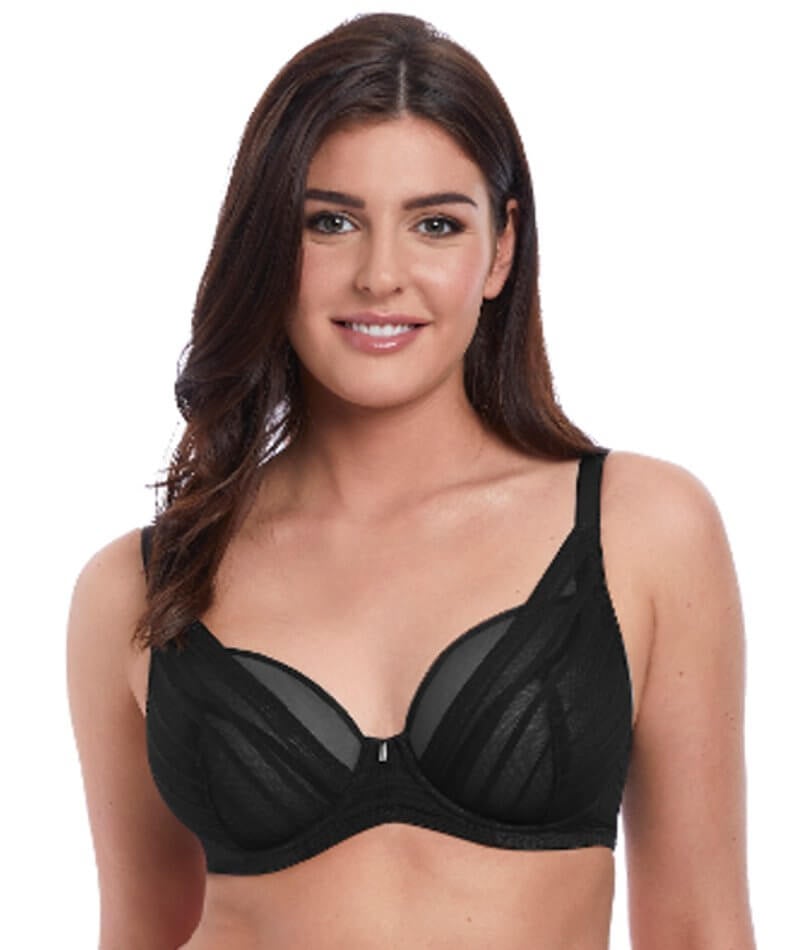 Freya Cameo High Apex Bra - Black Bras 6D Black 