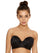 Freya Deco Underwired Moulded Strapless Bra Bras 6D Black 