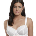 Freya Daisy Lace Underwire Balcony K Cup Bra - White