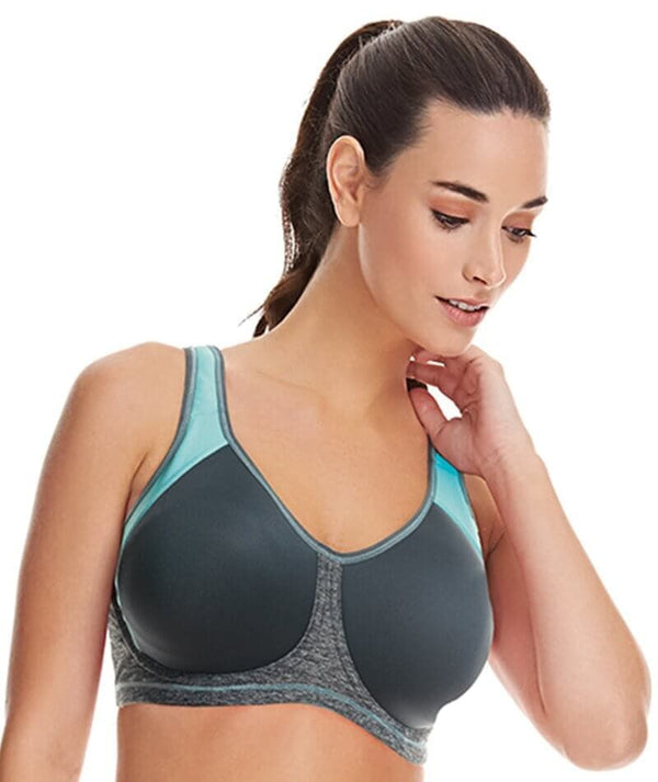 Freya Active Sonic Underwired Moulded Spacer Sports Bra - Storm - Curvy