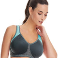 Freya Active Sonic Underwired Moulded Spacer Sports Bra - Carbon