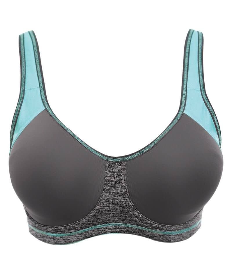 Freya Active Sonic Underwired Moulded Spacer Sports Bra - Carbon - Curvy