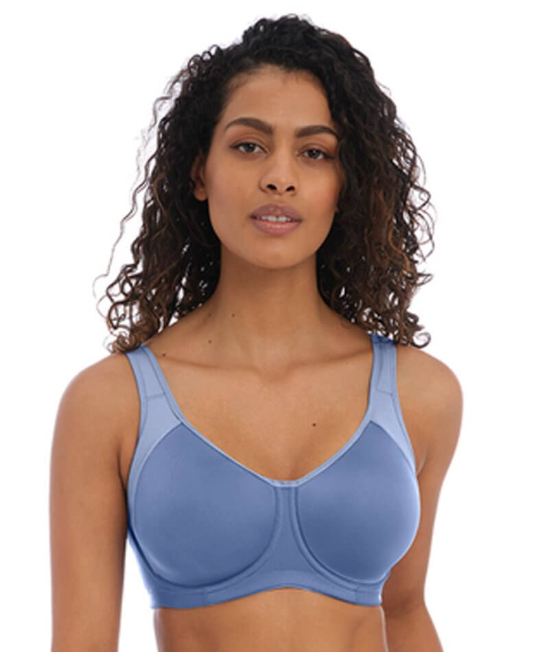 Freya Active Sonic Underwired Moulded Sports Bra - Denim Bras 6D Denim 