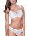 Freya Fancies Underwire Plunge Bra - White Bras 