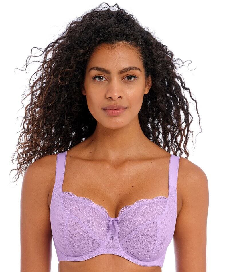 Freya Fancies Underwired Balcony Bra - Purple Rose Bras 