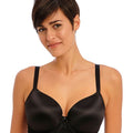 Freya Offbeat Underwire Moulded Demi T-shirt Bra - Black