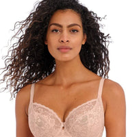 Freya Offbeat Underwired Plunge Bra - Natural Beige