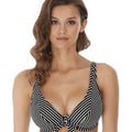 Freya Swim Beach Hut Underwire High Apex Bikini Top - Black