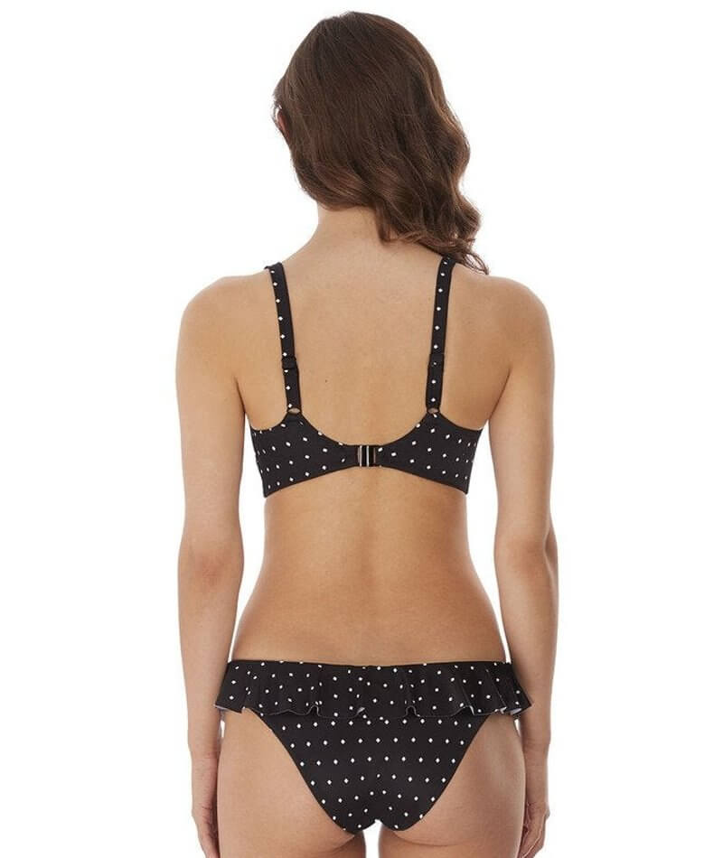 Freya Swim Jewel Cove Italini With Frill - Black - Curvy